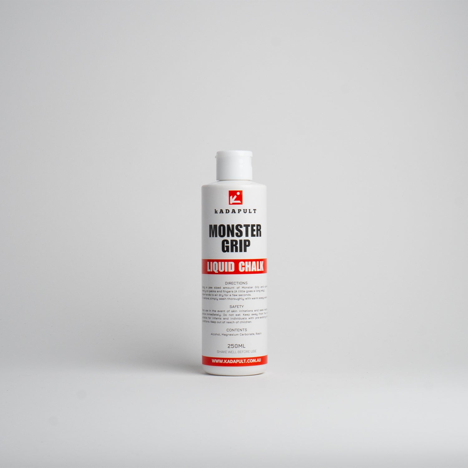 250mL Liquid Chalk Bottle, Front
